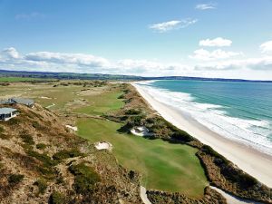 Barnbougle (Lost Farm) 15th Hole Drone